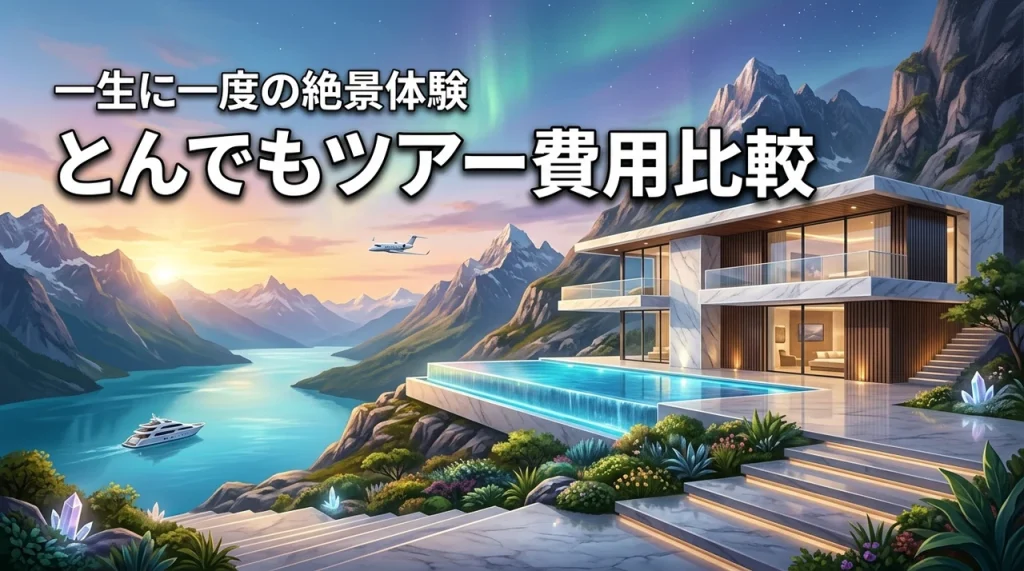 とんでもツアーの費用を比較！一生に一度は行きたい憧れの絶景ツアーと非日常体験