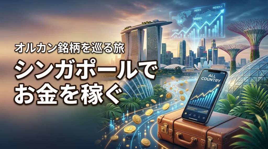 シンガポール旅行でお金を稼ぐヒントを掴む！オルカン投資信託の組入企業を巡る旅