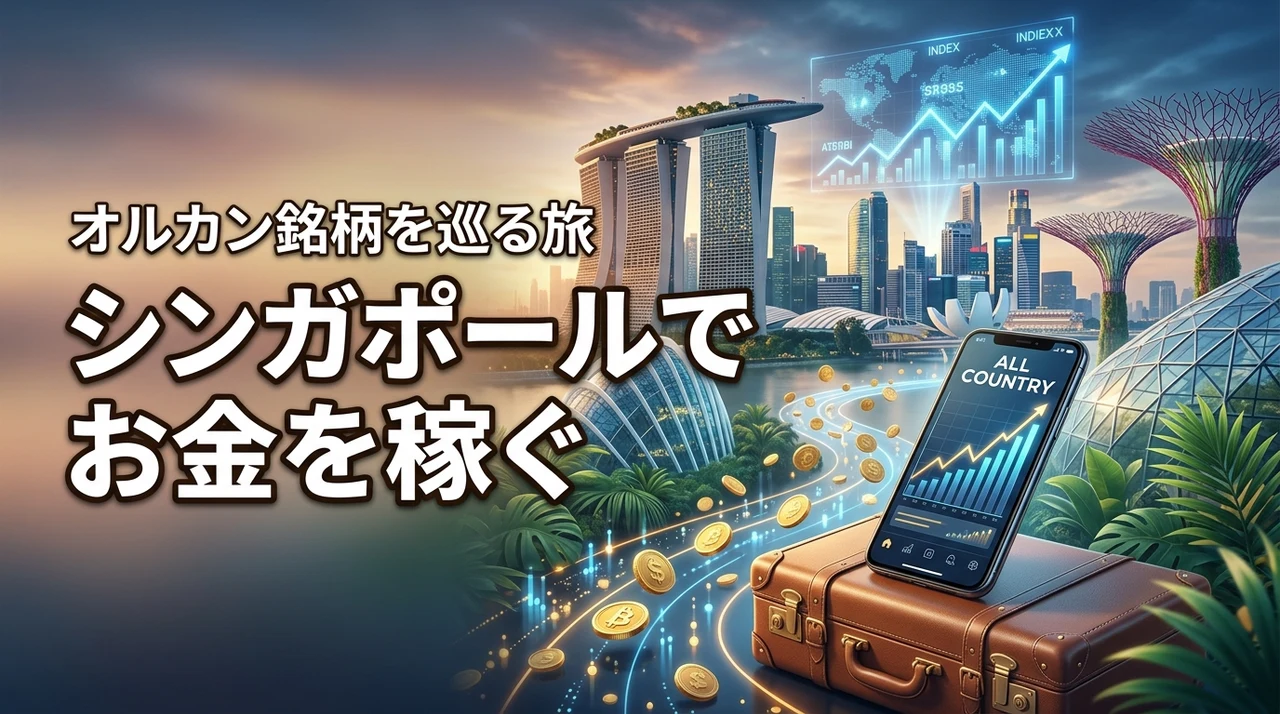 シンガポール旅行でお金を稼ぐヒントを掴む！オルカン投資信託の組入企業を巡る旅