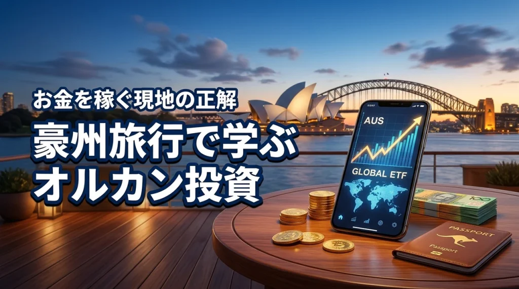 オーストラリア旅行は投資信託のオルカンでお金を稼ぐヒントが満載！現地巡りの正解