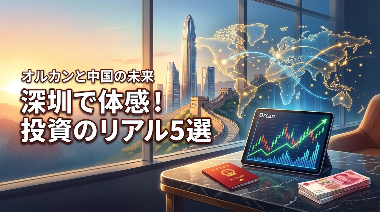 オルカンで見える中国の未来!深圳旅行でお金と投資のリアルを体感する5つの理由