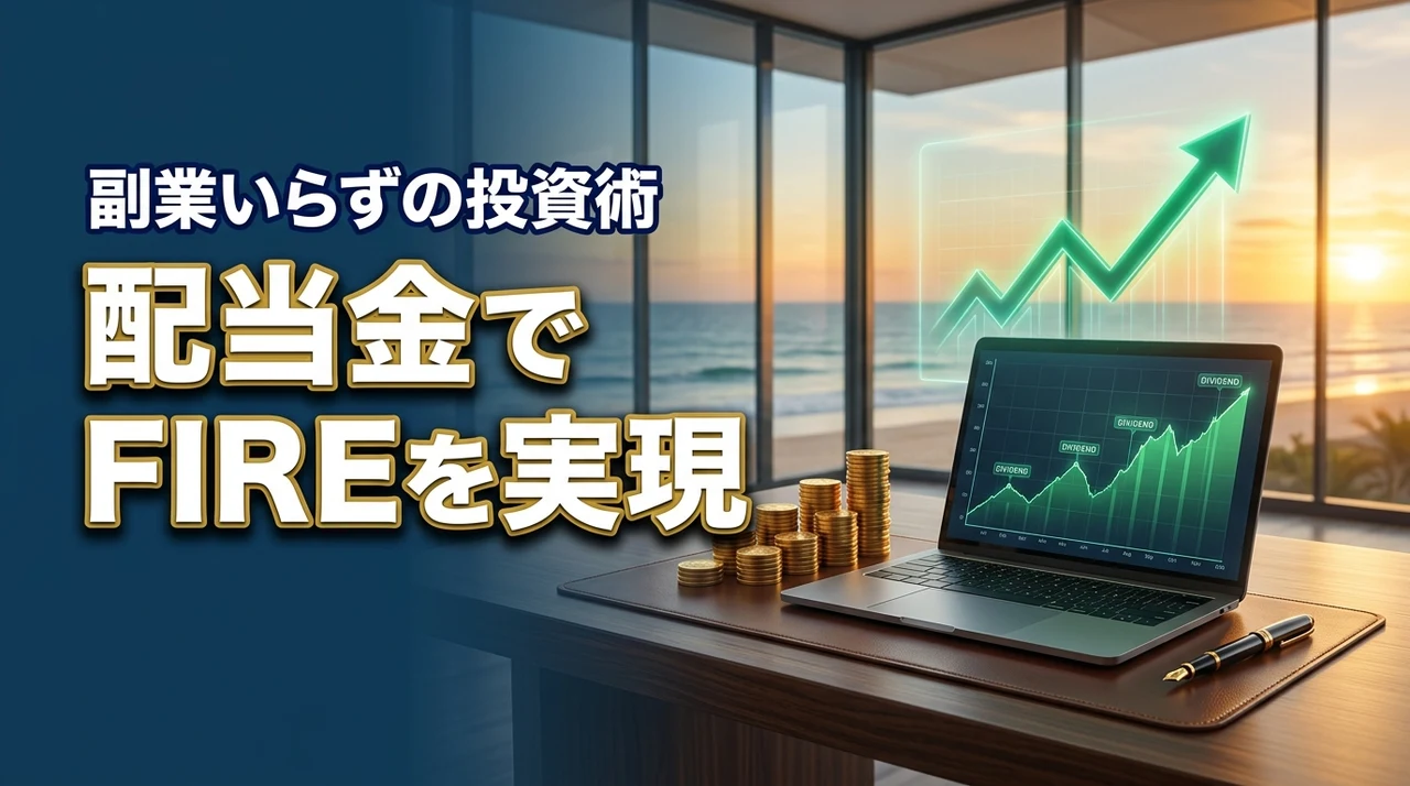 配当金でFIREを実現！投資で成功し副業いらずの未来を作る最強の教科書