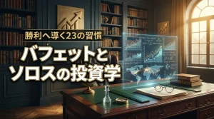 バフェットとソロス勝利の投資学に学ぶ！最強の投資家に共通する23の習慣とは（記事のアイキャッチ画像）