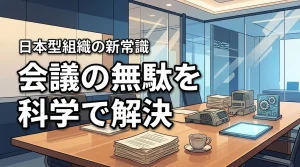 日本型組織の無駄な会議に悩むリーダーへ。常識を疑う科学的マネジメントの正体（記事のアイキャッチ画像）