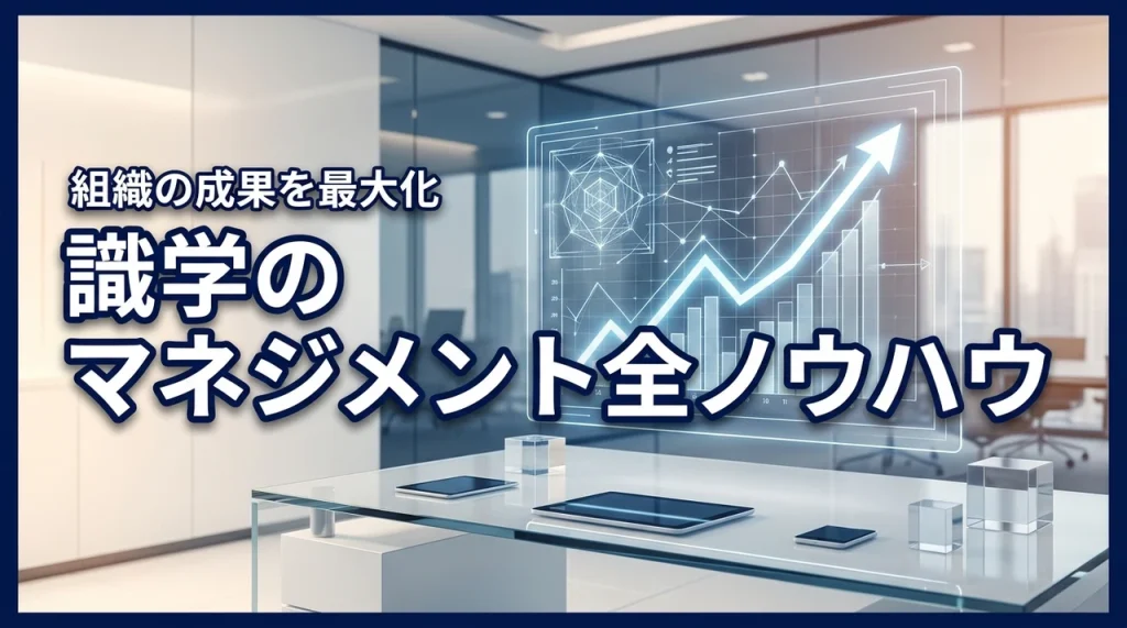 成果を最大化する組織へ！株式会社識学のマネジメントとコンサルティング全ノウハウ（記事のアイキャッチ画像）